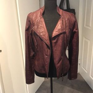 Maurices faux leather Moto jacket